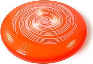 TychoTyke Kids Light Up 10 Inch Flying Disc Outdoor Fun Picnic Park Toys Orange