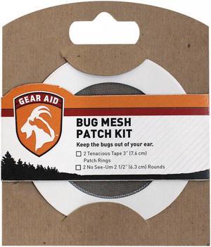 Gear Aid Bug Mesh Patch Repair Kit for Hiking Camping Outdoor Equipment - Black