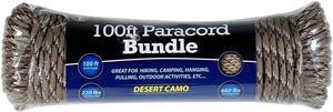 ASR Outdoor Survival Paracord Rope Camping Hiking Desert Camo- 100ft