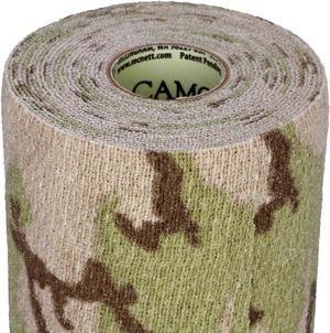Camo Form Adhesive Hunting Outdoor Wrap 4 Inch Roll Desert Generic