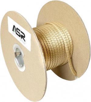 ASR Tactical Braided Technora 950lb Survival Cord Rope - Natural 25ft