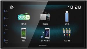 Kenwood DMX125 6.8 inch Digital Multimedia Receiver with Bluetooth
