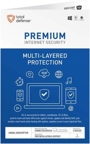 Total Defense TLD13138 Premium Internet Security