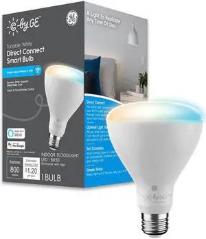 C by GE Tunable White Direct Connect Smart Bulb (1 LED BR30 Light Bulb)