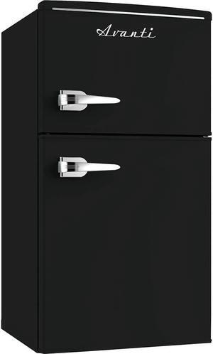 Avanti RMRT30X1B 3.0 Cu. Ft. Compact Retro Style Refrigerators - Black