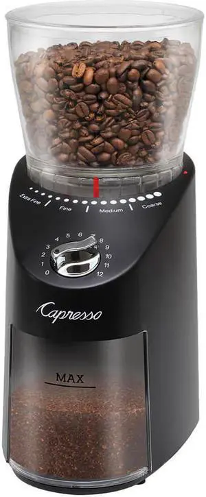 Capresso 57001 Infinity Plus Conical Burr Grinder