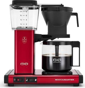 Technivorm 53944 Moccamaster KBGV Select 10-Cup Coffee Maker - Red