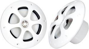 Kenwood 6.5 inch White 2-Way Marine / Motorsports Speakers