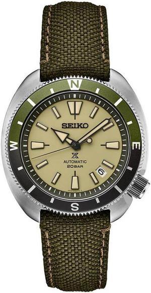 Seiko SRPG13 Prospex Automatic Dive Watch - Beige/Olive