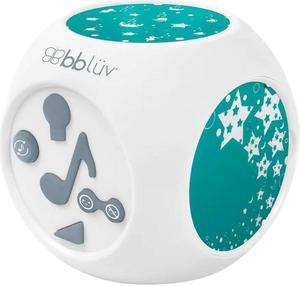 bbluv B0137 Kube Sound Activated Musical Nightlight with Projection