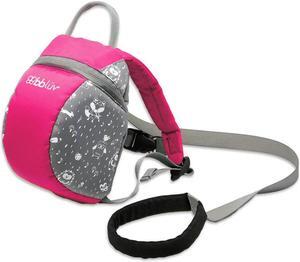 bbluv B0148P Pak Toddler Backpack with Adjustable Safety Reins - Pink