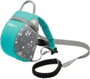 bbluv B0148A Pak Toddler Backpack with Adjustable Safety Reins - Aqua