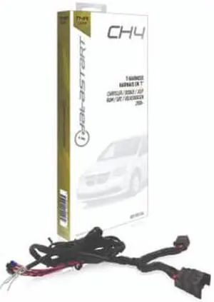 Flashlogic ADSTHRCH4 T-Harness for Select 2008-Up Chrysler TipStart Vehicles