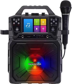 Karaoke USA MP3 Portable Karaoke System - Black