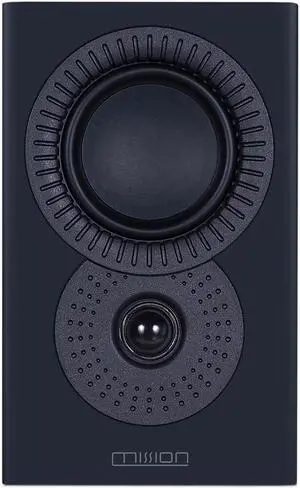 Mission LX1MKIIBK LX-1 MKII 2-Way Bookshelf Speaker - Lux Black