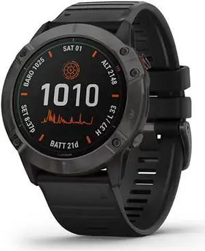 Garmin fenix 6X - Pro Solar Edition - Carbon