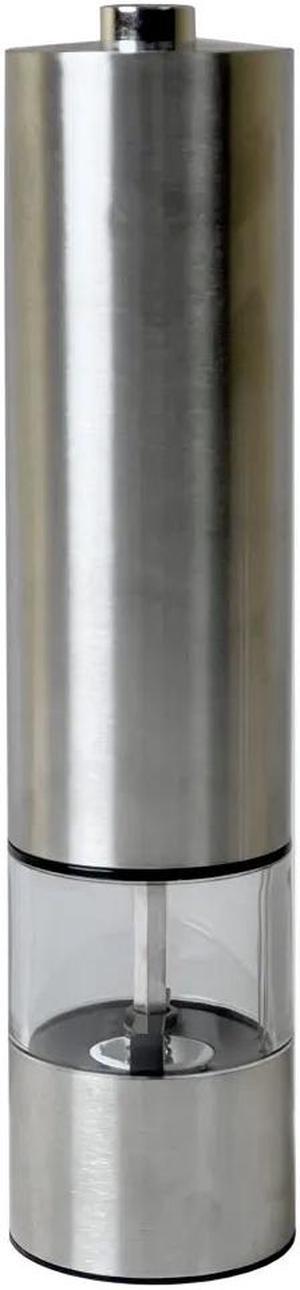 Kole Imports SALTPEPRGRND Stainless Steel Battery-Operated Salt and Pepper Grinder