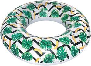 Playtek PT8022 Tropical Banana Print Tube Inflatable Pool Float