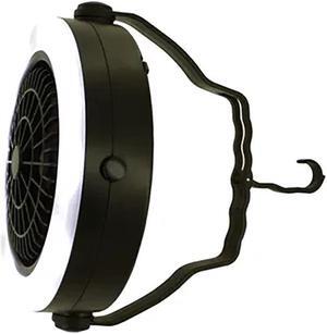 Kole Imports CAMPINGFAN 2-in-1 Camping Outdoor Fan with LED Light