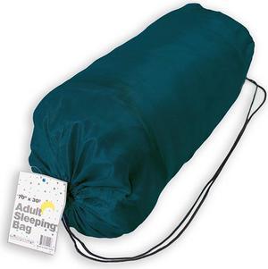 Kole Imports SLEEPBAGDBLU Adult Sleeping Bag - Dark Blue