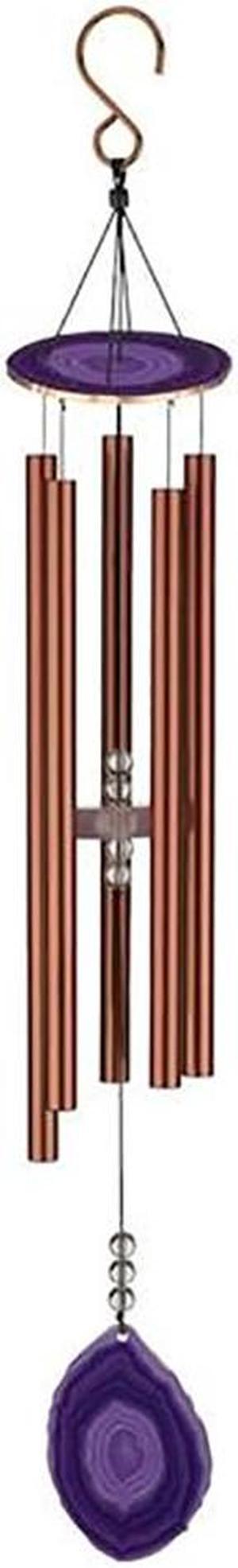 Regal REGL13026 32 inch Agate Chime - Purple