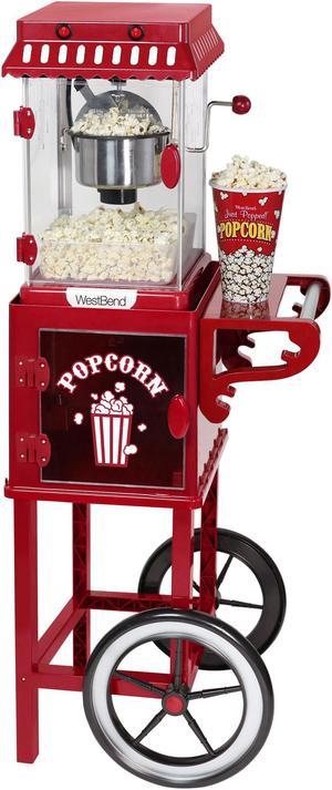 West Bend PCMC20RD13 Popcorn Cart Popcorn Maker