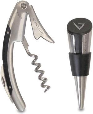 Vinturi 2-Piece Stainless Steel Wine Bar Set