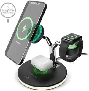 Hypergear 15515 MaxCharge 3-in-1 Wireless Charging Stand