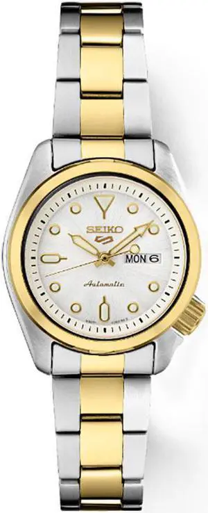 Seiko SRE004 5 Womens Sports Collection Watch - Stainless Steel/Gold