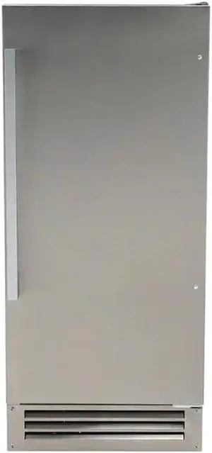 Avanti OIM1550U3S 50 lbs. Stainless Steel Outdoor Built-In Ice Maker
