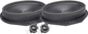 PowerBass OE69CFD OEM Replacement Component Speaker System Ford / Lincoln
