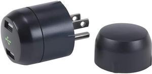 VOXX INTERNATIONAL COMPACT 2OUTLET USB PORTABLE