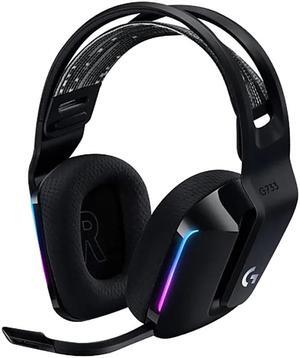 Logitech G Series G733 Black Wireless Over-the-Ear Gaming Headset