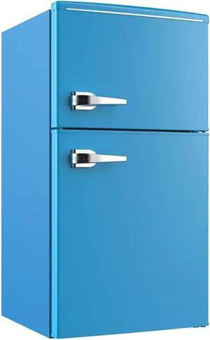 Avanti RMRT30X6BL 3.0 Cu. Ft. Blue Compact Retro Style Refrigerators