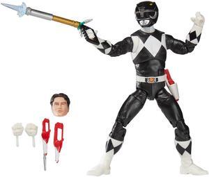 Hasbro F4510 6 inch Power Rangers Lightning Collection Mighty Morphin Power Rangers Black Ranger Action Figure