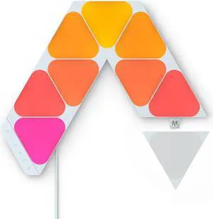 nanoleaf NL480003TW9P Mini Triangle Light Smarter Kit - 9 Pack
