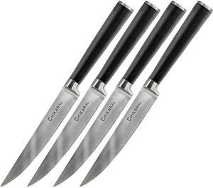 As Is Ginsu Kiso 6-Piece Stainless Steel Steak Knife Set 