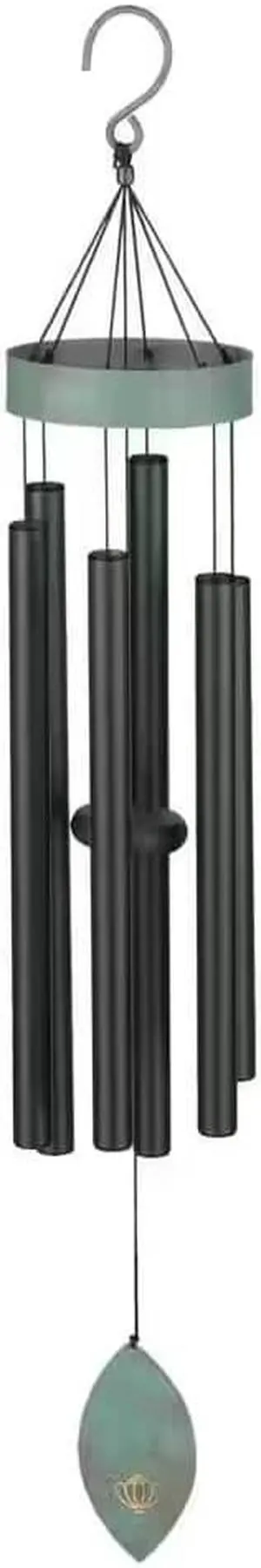 Regal REGL11163 40 inch Patina Breeze Black Wind Chime