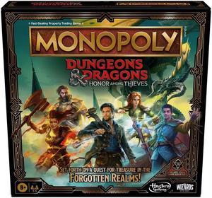 Hasbro F6219 Monopoly Dungeons & Dragons: Honor Among Thieves Board Game