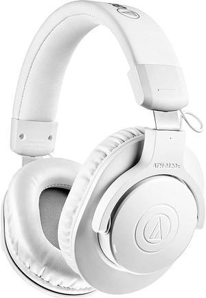 Audio Technica ATHM20XBTWH Wireless Over-Ear Headphones - White