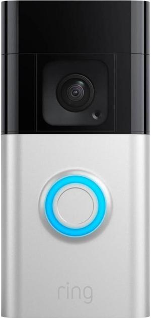 Ring Battery Doorbell Plus - Video Doorbell Camera - Satin Nickel