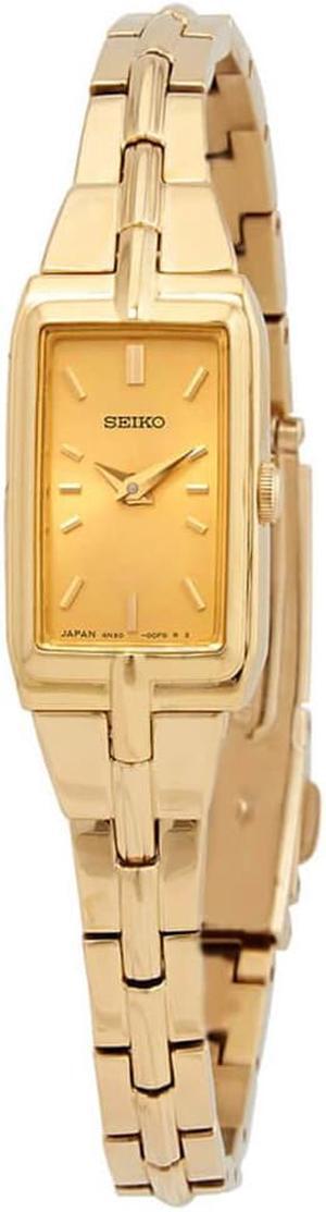 Seiko SWR048 Ladies Essential - Champagne/Gold Tone - 15mm
