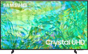 Samsung 43" Class CU8000 Crystal UHD 4K Smart TV (UN43CU8000FXZA, 2023)