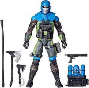 Hasbro F4030 6 inch G.I. Joe Classified Series Mad Marauders Gabriel  in.;Barbecue in.; Kelly Action Figure