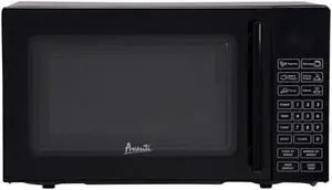 Avanti 0.8 Cu. Ft. Black Countertop Microwave