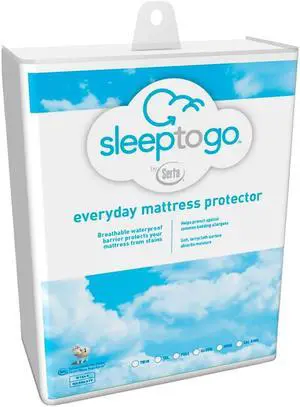Serta Sleep to Go Everyday Mattress Protector - Full