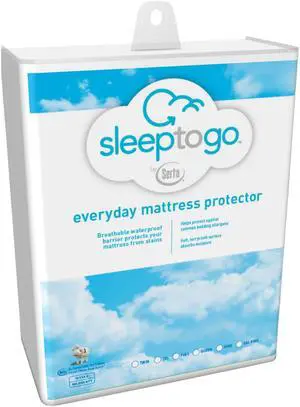 Serta Sleep to Go Everyday Mattress Protector - King