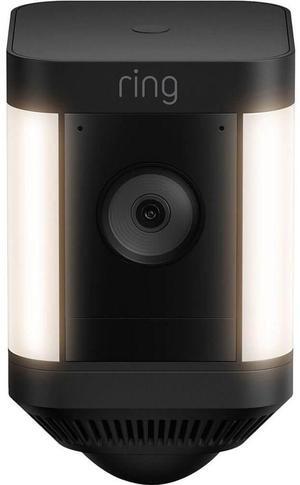 Ring Spotlight Cam Plus Outdoor/Indoor Wireless Surveillance Camera - Black