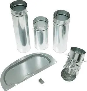 GE GFA28DSVN Dryer Side Vent Kit - Silver