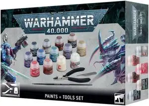 Games Workshop Warhammer 40K Paints + Tools Set